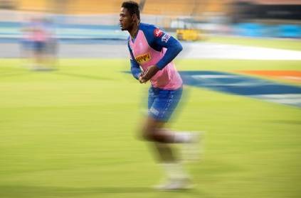 RR posts puzzled picture of WI bowler oshane on twitter