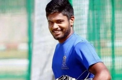 Sanju Samson reacts after being dropped from India’s T20I squad