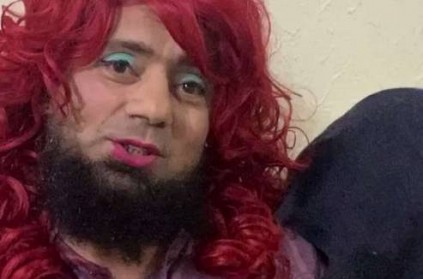 Saqlain Mushtaq with makeup and wig is winning hearts video 