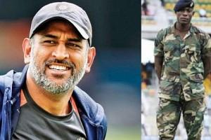 Jamaican Soldier Praises Dhoni and shares an “Inspirational” Video