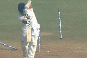 Watch: Bowler Delivers Superb Shot, Stumps Fly In Air; Umpire's Decision Saves Batsman! 