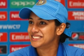 Smriti Mandhana scores fastest T20I fifty for India