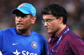 Ganguly showers praises on MS Dhoni in his autobiography