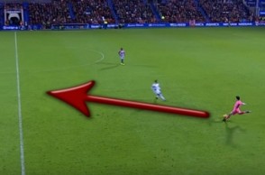 WATCH: Goalkeeper scores spectacular goal from own half