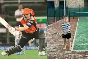 Like Father, Like Daughter; David Warner's Daughter Smashes the Deliveries
