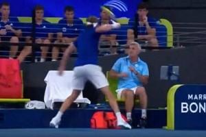 Video: Tennis Player Hits Father In Anger After Match, Mother Scolds On LIVE TV 