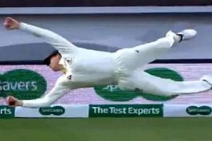 Watch Video: Steve Smith's Brilliant One-Handed Catch, Fans Can't Stop Cheering!