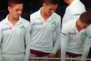 WATCH What These Cricketers Are Doing During LIVE Match: Bizarre Video Goes Viral