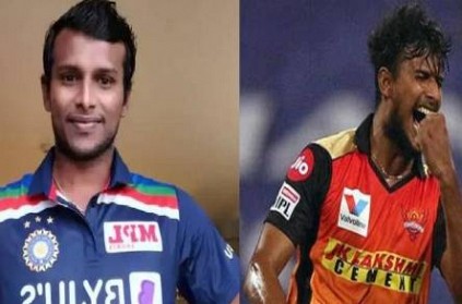 tnatarajan added to india odi squad for 3 match series indvaus