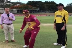 Watch: Batsman Comes Up With Bizarre Coin Toss, Leaves Opposition Team, Match Referee Laughing!