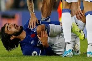 Video: Footballer Gomes suffers major leg injury - players left distraught