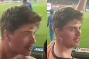 VIDEO! New Zealand Fan Supports Team India, Chants 'Best Indian Slogan'; Leaves Crowd Amazed!