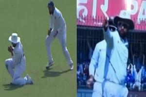 Watch Video: Rohit Sharma drops sitter then takes sharp catch and gestures to fielding coach!