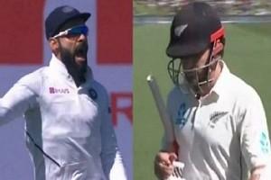 Video: Virat Kohli Abuses, Gives Fiery Send-Off To Kane Williamson During Match 