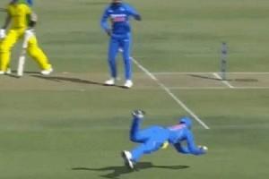 Watch! Virat Kohli Takes Fantastic 'Superman' Catch To Dismiss Marnus Labuschagne   