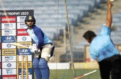Virat Kohli Thinks About Chole Bhature while batting at nets