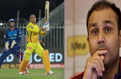virender sehwag comes out in support of msdhoni after csk loss