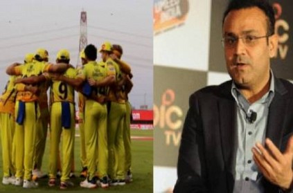 virender sehwag says some csk batsmen think its a government job