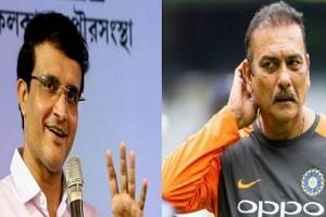 "What has he done now?" Ganguly replies to question on Ravi Shastri