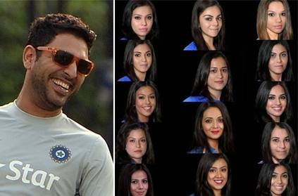 Yuvraj Morphed pictures of Cricketers, asks to choose girlfriend