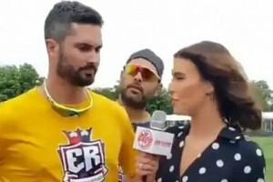 Video Viral: Yuvraj Singh Interrupts Cricketer's Interview, Asked Most Important Question! WATCH