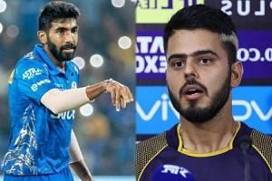IPL 2022: Jasprit Bumrah and Nitish Rana penalised for breaching the IPL code of conduct