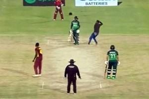 VIDEO: Fan comes into pitch and salutes Pakistan's Shadab Khan - watch what he does next!