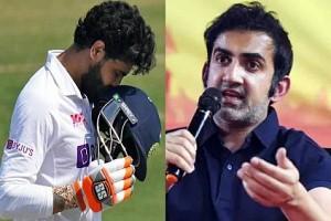 "Ravindra Jadeja’s 175 is not Best Knock of his Test career" - Gautam Gambhir