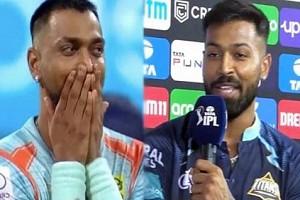 Krunal Pandya dismissed his brother Hardik Pandya in a IPL 2022 match!