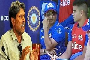 Kapil Dev's 'important' advice to Sachin's son, "If you can become even 50 percent like your father…"!