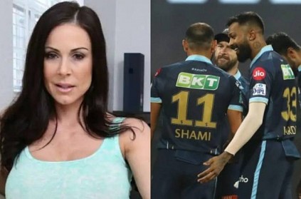 Kendra Lust congratulates Mohammed Shami on performance against LSG