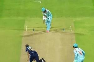 KL Rahul's Golden duck after 6 years in first match as captain!