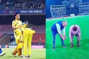Legendary Indian cricketer's totally unexpected reaction as Dhoni guides CSK to victory!