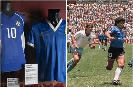 Maradona\'s Hand of God jersey from 1986 World Cup to be auctioned