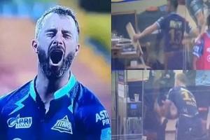 Angry Matthew Wade throws helmet, smashes bat in dressing room - viral video!