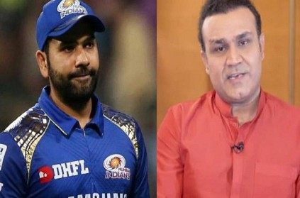 MI fans criticize Sehwag on his tweet about Rohit which is clarified