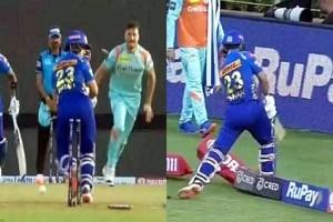 VIRAL VIDEO: Popular MI player turns red - smashes boundary cushions in frustration!