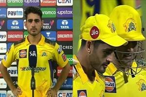 What did Dhoni say before the last over? CSK bowler Mukesh Choudhary reveals!