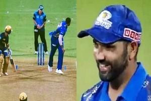 IPL 2022: Kieron Pollard apologizes to the umpire and Rohit smiles - What happened?