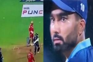 Rahul Tewatia fumes in anger at this player - what happened?