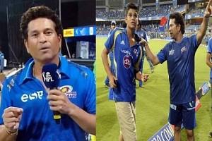 Sachin Tendulkar on son Arjun not playing for MI in IPL 2022!