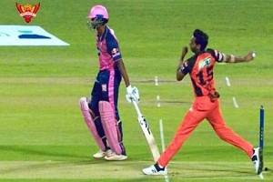 Sunrisers Hyderabad bowler Bhuvneshwar Kumar's No-Ball reminds fans of ICC Champions Trophy final!