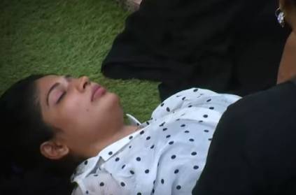 'மயங்கி விழும் விஜி'.. மருத்துவரை அழைக்கும் போட்டியாளர்கள்!