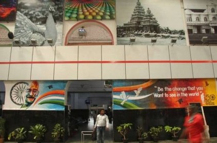 Chennai Central Railway station becomes colourful with arts, paintings