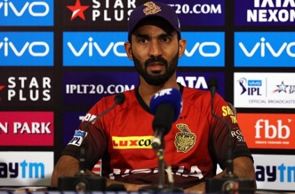 வெற்றியோ-தோல்வியோ எனது 'அணியை' நான் முழுமையாக நம்புகிறேன்: தினேஷ் கார்த்திக் உருக்கம்