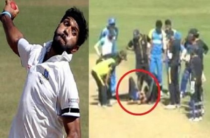 Indian bowler Ashok Dinda injured during practice match