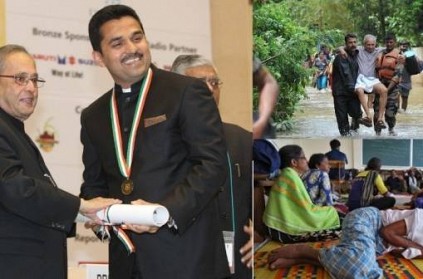 தனி ஒருவராக கேரளாக்கு 50 கோடி வழங்கிய வெளிநாடுவாழ் இந்திய தொழில் அதிபர் !