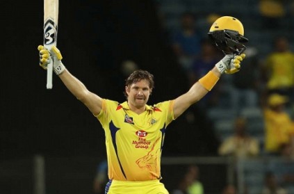 ஷேன் வாட்சனுக்கு 'புதுப்பெயர்' சூட்டிய தோனி