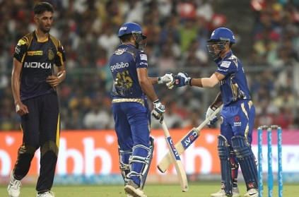 'பிளே ஃஆப்'க்கு போட்டா போட்டி: கொல்கத்தாவுக்கு 'இமாலய இலக்கை' நிர்ணயித்தது மும்பை!