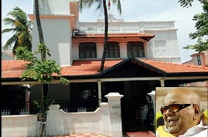 கருணாநிதியின் கோபாலபுரத்து வீடு அருகே வாகனங்கள் செல்ல தடை.!